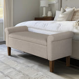 Upholstered Storage Bench B035P265917