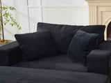 Chaise Lounge Chair Removable Storage Ottoman Accent Sofa Bed Upholstered Sleeper Couch Bed W1170P353050