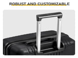PP Trolley Case 20in 24in 28in 3PCS Suitcase Set Black 99782391