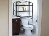 3-Tier Over the Toilet Storage Shelf, Espresso Brown 35138898