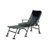 Camping Lounge Chair with Detachable Footrest, Portable Folding Reclining Camping Chair with W241106343