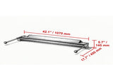 36-Inch Portable Sheet Metal Bending Brake, 0130&deg Adjustable Angle, Extended Handle for Furnace & 20397387