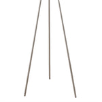 ZUN Pacific Tripod Metal Tripod Floor Lamp with Glass Shade B03596588