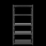 ZUN Adjustable Heavy Duty Metal Shelving - 5-Tier Storage Shelves, 2000LBS Load, Kitchen, Garage, Pantry 44333229