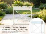 3Pack PreAssembled Metal Raised Garden Bed Planter Stand with NonWoven Liner, UVResistant Coated W2796P516632