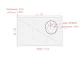 Adjustable Chain Link Walk Gate Kit with Round Corner Frame, Fit-Right, 3.8'H W2286P277607