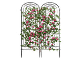 2 Pack 16" x 61" Rustproof Iron Garden Trellis 19656010