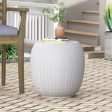 Outdoor LightWeight Concrete Side Table 73449.00