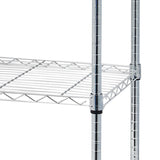5-Tier NSF Heavy Duty Adjustable Storage Metal Rack with Wheels & Shelf Liners Ideal for Garage, 27377485