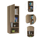 Mila Bathroom Cabinet, Two Interior Shelves, Two External Shelves, Single Door Cabinet -Pine B20091954