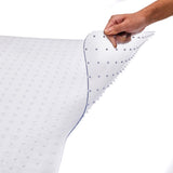 Frosted 2.0 PVC Floor Mat with Anchoring Nails, 76x122cm , Raised Non-Slip Design 94048351
