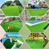 ZUN Artificial turf, professional dog mat large turf outdoor carpet terrace pet lawn, artificial carpet 48955916