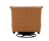 Talmon Orange Synthenic Leather Glider Recliner with Swivel B2726P245872