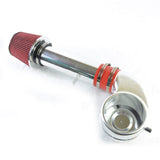 Intake Pipe with Air Filter for Chevrolet/GMC 1988-1995 V8/V6 4.3L/5.0L/5.7L Red 45662343