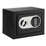 17E Home Use Upgraded Electronic Password Steel Plate Safe Box Black 03651234