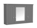 Bathroom Wall Cabinet with Mirror, Wall Mounted Medicine Cabinet with 5 Shelves, Mirrored Door Over N710P252503E
