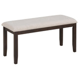 6-Piece Table and Chair Set with Special-shaped Legs and Foam-covered Seat Backs&Cushions for 69082901