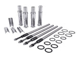 Adjustable Pushrods Chrome Cover Kit Fits for Harley-Davidson Twin Cam Models 1999-2017 40743686