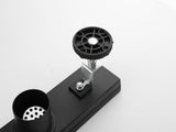 12 Inch Linear Shower Drain with Removable Square Patterned Grate, 304 Stainless Steel with Hair 44188457