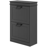 ZUN Shoe Storage Cabinet-Black （Prohibited by WalMart） 01088751