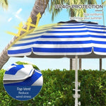 ZUN Outdoor beach umbrella （Prohibited by WalMart） 42059248