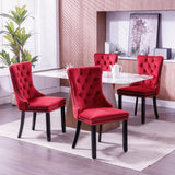 Classic Velvet Dinings, High-end Tufted Solid Wood Contemporary Velvet Upholstered Dining 70673798