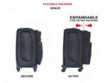(2024) Two-piece suitcase suitcase set Oxford trolley case without password lock universal wheel W2710P242574