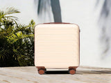 20 Inch ABS Hard Shell Travel Checked Luggage - Scratch Resistant Surface Four Multi-Directional W2787P437246