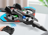 V32 RC Plane, Foam Remote Control Airplane with Light, 2 Batteries, 6-axis Gyro Stabilize Systems RC 61518420