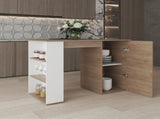 Kitchen Island, 1 Door, 5 Shelves B097P296854
