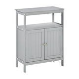 ZUN Bathroom Storage Cabinet Grey （Prohibited by WalMart） 47124825