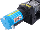 ATV/UTV Winch- 12 V 3500LBS Electric Winch with Steel Cable, Wire and Wireless Remote Control, W465127131