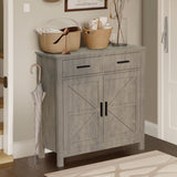Kitchen Storage Cabinet, Modern Farmhouse Buffet Cabinet with Storage, Coffee Bar with Drawers and W2386P207776