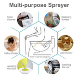 ZUN Bidet Sprayer for Toilet, Handheld Cloth Diaper Sprayer 07801603