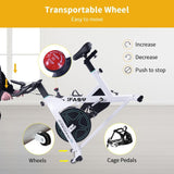 Stationary Bikes for Indoor Exercise Bike with LCD Monitor and Comfortable Seat Cushion for 03898434