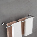 ZUN 5 Piece Bathroom Towel Rack Set Wall Mount W2287P174695