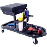 ZUN Ultimate Rolling Detailing & Utility Cart, for Cars, Trucks, SUVs, RVs, Home, Garden, Garage & More, W465P147042