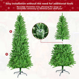 5FT Classic Pencil Christmas Tree is an 60-inch classic pencil-shaped Christmas tree suitable for 11105071