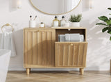Sloping laundry basket with removable inner basket, concealed laundry basket, bathroom laundry W1706P465303
