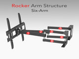 TMSS-104 32"-70" Corner Full Motion Articulating TV Wall Mount Bracket Max Weight 50Kg VESA 600*400 75822162