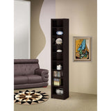 Cappuccino Rectangular Bookcase B062P153779