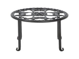 4 Round Ironwork Plant Racks With 4-1 Black Paint Prints 62508492