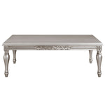 ZUN ACME Pelumi COFFEE TABLE Platinum Finish LV01115