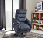 ZUN Electric Power Lift Recliner Chair with Massage and Heat for Elderly, 3 Positions, 2 Side Pockets, 08792062