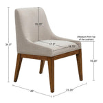 ZUN Upholstered Dining Chair B035118585