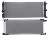 Aluminum Radiator &AC Condenser fit for Toyota Prius Four/One 2016-2020 1.8L 8013591 20100377