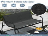 4-Piece Outdoor Conversation - 2 Chairs 1 Loveseat 1 Coffee Table,Patio Furniture 33613293