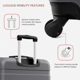 Luggage Sets New Model ABS Hardshell 3pcs Clearance Luggage Hardside Lightweight Durable Suitcase N726P203164Z