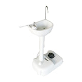CHH-7701 Portable Removable Outdoor Wash Basin White 14412236