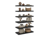 24" x 10" Floating Wall Shelf, Wall-Mounted Display Ledge for Living Room, Bedroom or Office Storage B200P604626